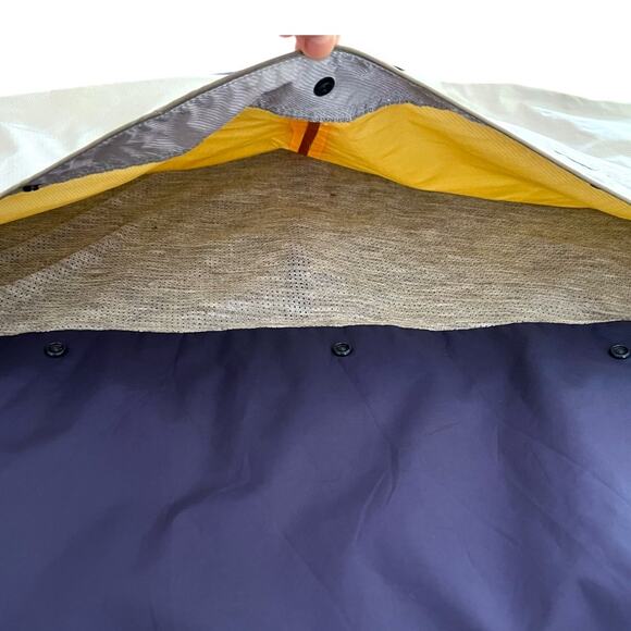 Adidas Gore-Tex Jacket Blue Silver  Activewear - Picture 7 of 14